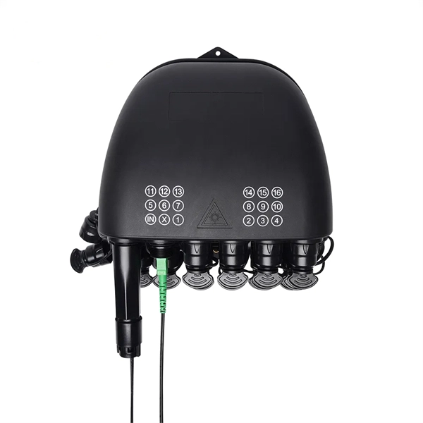 48-core fiber optic splice box connection method